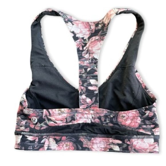 Lululemon Break Free Bra Peony Multi - Picture 2 of 8